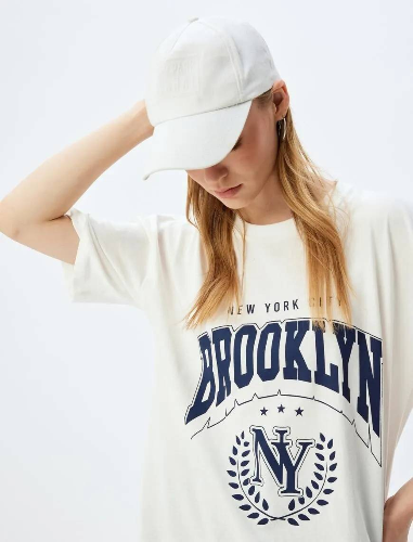 Resim Koton Kadın T-shirt 5SAL10023IK