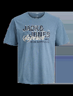 Resim Jack & Jones Jjelogo Tee Ss O-Neck 2 Col Ss26 Sn Erkek T-shirt 12288016