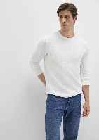 Resim Mavi Uzun Kol Erkek Sweat M0610106-70054