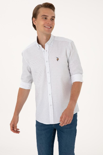 Resim U.S. Polo Assn. Marola Erkek Dokuma Gömlek 2108427