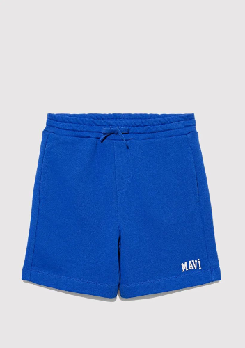 Resim Mavi Regular Erkek Çocuk  Penye Şort M6410003-70896