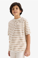 Resim Defacto Erkek Çocuk T-shirt G4404A8/ER105
