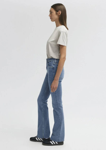 Resim Mavi Kadın Jean Pantolon M101225-35482