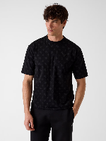 Resim Guess Athleisure  Erkek  T-shirt Z6GI07K2852-PMKW Ovıdıo Cn Ss T-Shırt