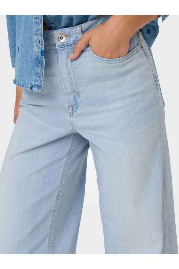 Resim Only Onlmadıson Blush Hw Wıde Dnm Cro495 Noos Kadın Jean Pantolon 15338289