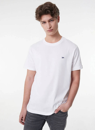 Resim Lee Erkek T-shirt L60UFQ12 L60UFQ Small Logo