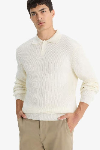 Resim Defacto Erkek  Kazak D1959AX/ER139