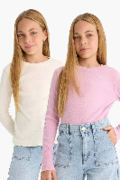 Resim Defacto Kız Çocuk  Sweat E6485A8/PN454