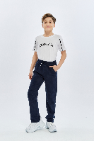 Resim Yenikoza Erkek Çocuk Kanvas Pantolon