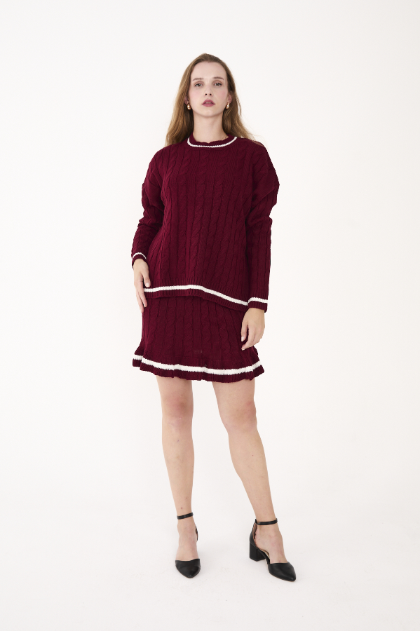 Resim Trender Kadın İkili Triko Takım