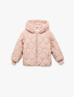 Resim Koton Kız Çocuk Mont 6WKG20034AW