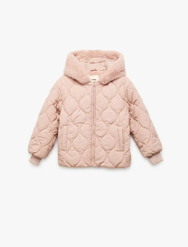 Resim Koton Kız Çocuk Mont 6WKG20034AW