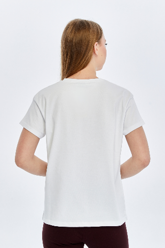 Resim Viole&More Kadın T-shirt Yk26