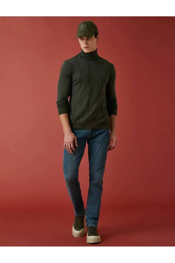 Resim Koton Erkek Jean Pantolon 6Wam40068Nd