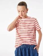 Resim Koton Kadın T-shirt 6SAK50268EK