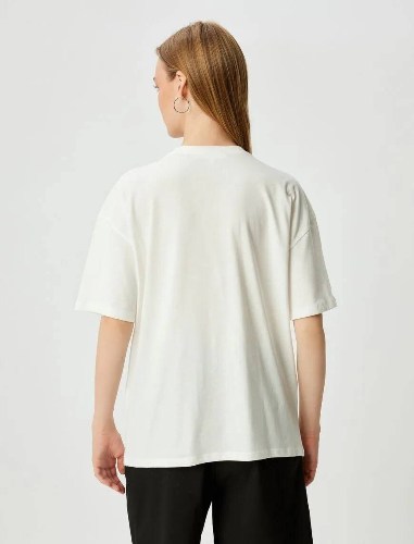 Resim Koton Kadın T-shirt 5SAL10025IK