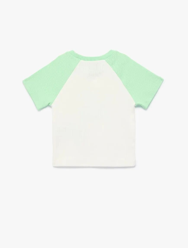 Resim Koton Kız Çocuk T-shirt 6SKG10145AK