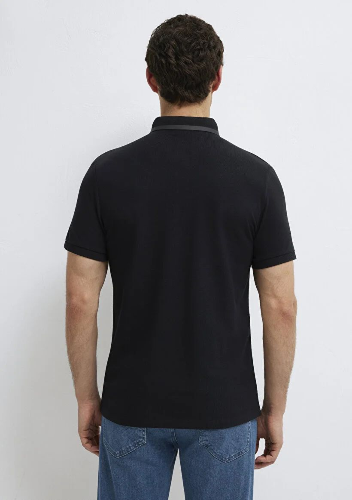 Resim Mavi Polo Erkek T-Shirt M0611829-900