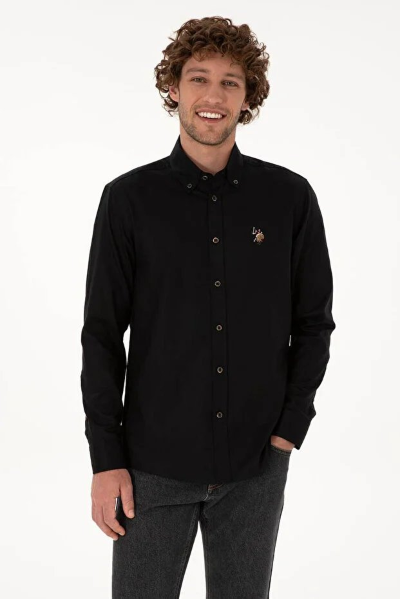 Resim 2225643 Cedcolorreg025K U.S Polo Assn. Erkek Uzun Kol Gömlek