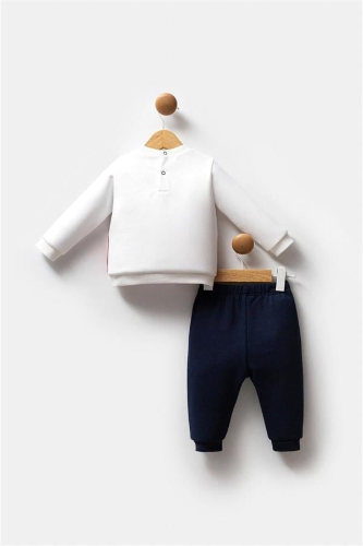 Resim U.S. Polo Assn Kids Erkek Bebek Sweat Takım USB2567