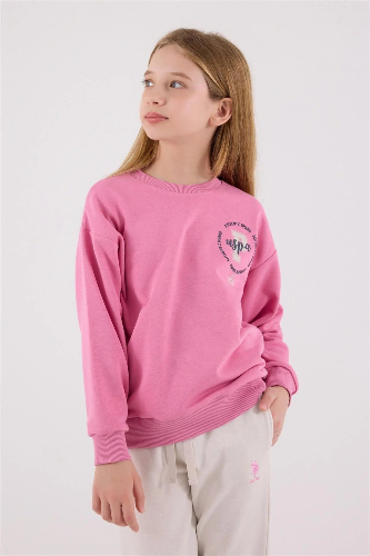 Resim U.S. Polo Assn Kids Kız Çocuk Eşofman Takım US2313-G