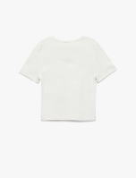 Resim Koton Kız Çocuk T-shirt 6SKG10188AK