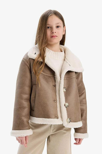 Resim Defacto Kız Çocuk  Mont C4979A8/BN164