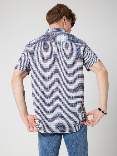 Resim Loft Erkek Relax Fit Kısa Kol Gömlek LF2039535