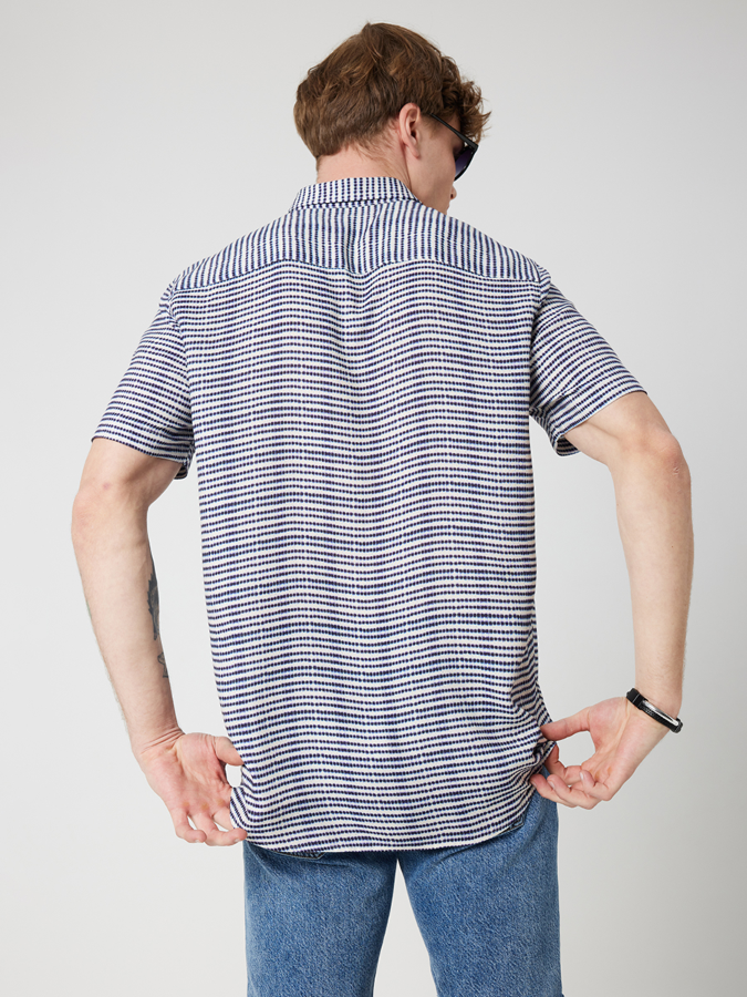 Resim Loft Erkek Relax Fit Kısa Kol Gömlek LF2039535