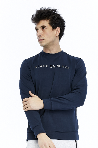 Resim Paul&More O Yaka Erkek Sweat 239 Black