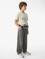 Resim Koton Erkek Çocuk T-shirt 6SKB10100TK