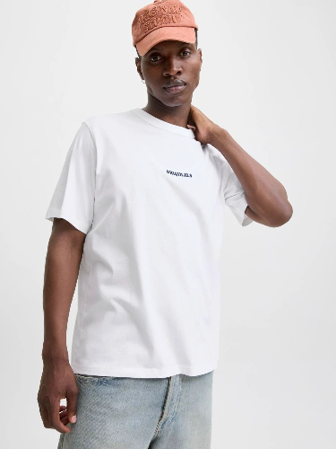 Resim Jack & Jones Jormeadows Mınımal Tee Ss Crew Neck Erkek T-shirt 12283630