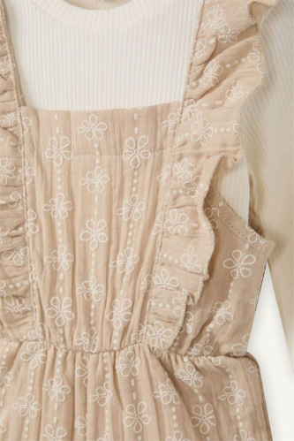 Resim Defacto Kız Bebek Sweat Takım G9191A5/BG702