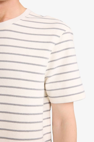 Resim Defacto Erkek T-shirt F9673AX/GR67