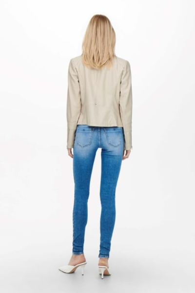 Resim Only Onlgemma Faux Leather Biker Otw Noos Kadın Deri Mont ve Ceket 15153079