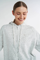 Resim Hummel Hml Frans Zip Hoodie Kadın Ceket 922398-9098