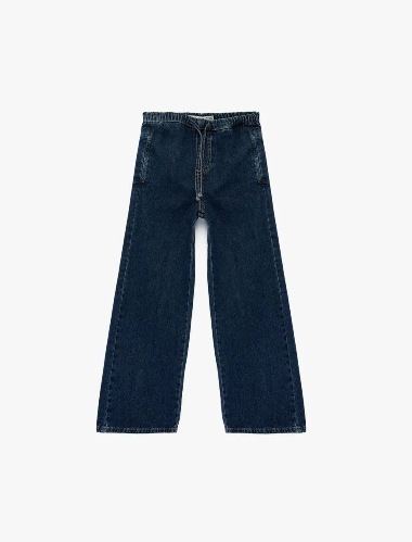 Resim Koton Kız Çocuk Jean Pantolon 6SKG40033AD