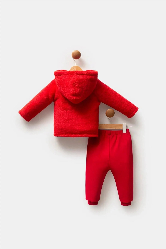 Resim U.S. Polo Assn Bebek Kız Bebek Sweat Takım USB2732