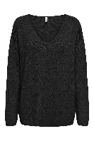 Resim Only Onlibi Ls Rib Loose V-Neck Cc Knt Kadın Kazak 15351121