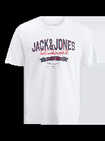 Resim Jack & Jones Jjelogo Tee Ss O-Neck 2 Col Ss26 Sn Erkek T-shirt 12288016