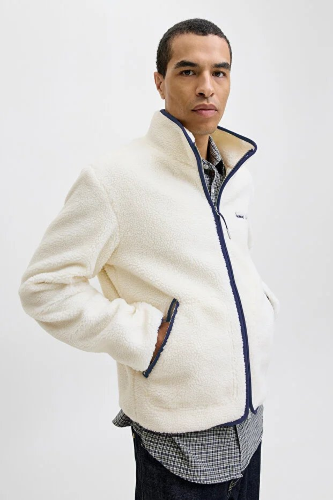 Resim Jack & Jones Jornorrebro Teddy Jacket Sn Erkek Mont 12282890