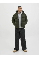 Resim Jack & Jones Jjglobal Puffer Jacket Erkek Mont 12283517