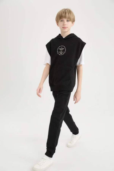 Resim Defacto Erkek Çocuk  Sweat Takım D8572A8/BK81
