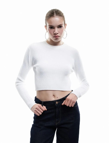 Resim Koton Kadın Kazak 6WAL90113HT