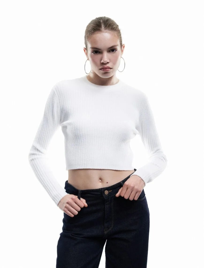 Resim Koton Kadın Kazak 6WAL90113HT