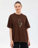 Resim Skechers  W Oversize Fit Graphic Kadın T-shirt S2610050-2210