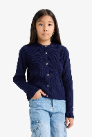 Resim Defacto Kız Çocuk  Hırka E7711A8/NV42