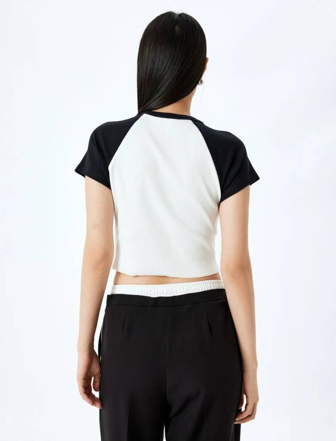 Resim Koton Kadın T-shirt 5SAL10098IK