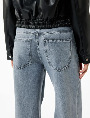 Resim Koton Kadın Jean Pantolon 6WAL40186MD