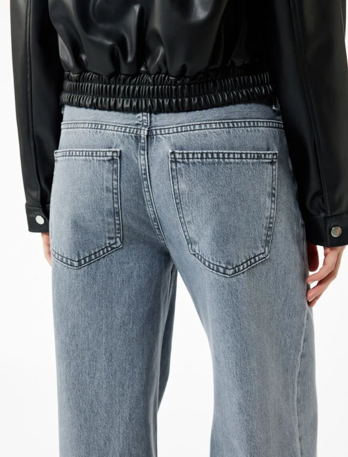 Resim Koton Kadın Jean Pantolon 6WAL40186MD